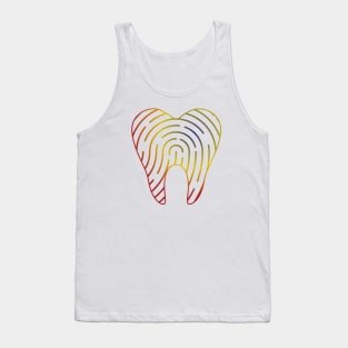finger tooth Tank Top